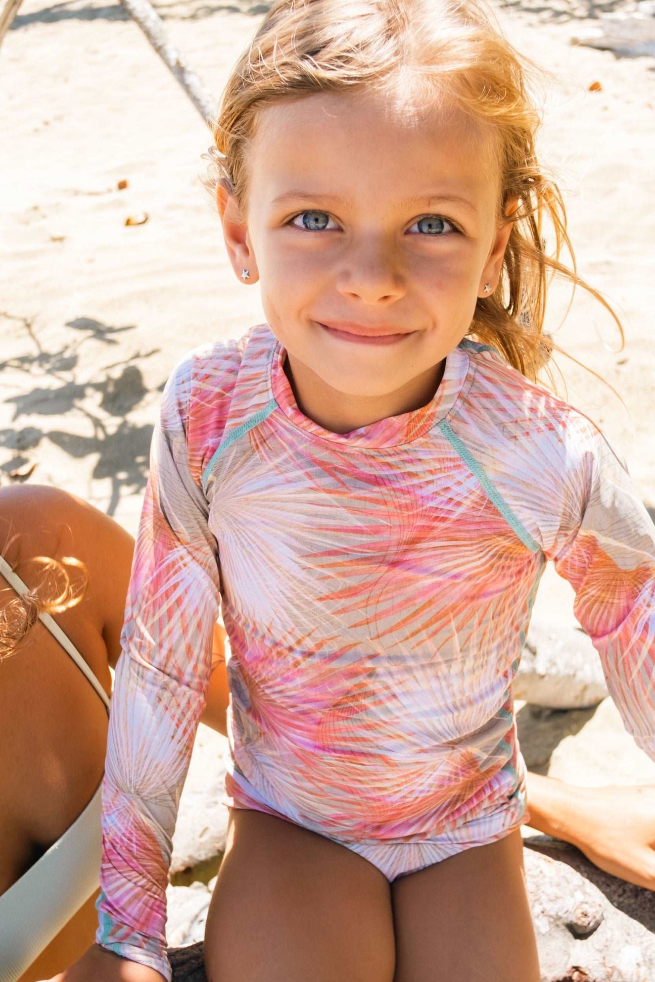 Alani Rash Guard - Cucumber Palms - IMSY