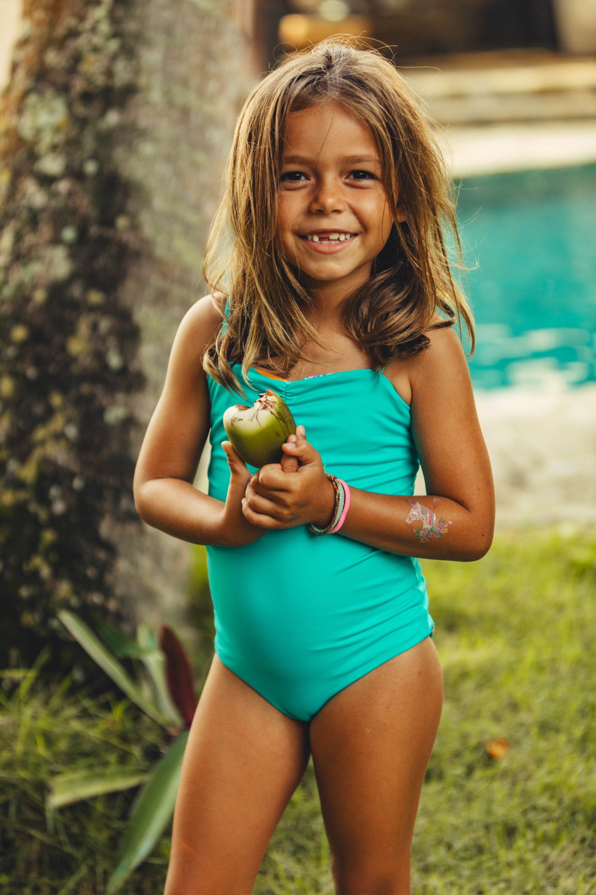 Rosie Onesie - Wild Thing Teal – IMSY